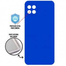 Capa Samsung Galaxy F42 - Cover Protector Azul